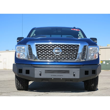 Steelcraft Automotive 17C Titan Textured Black Fortis Front Bumper 71-14090